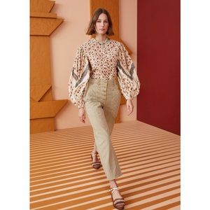 NEW Ulla Johnson CAMBRIE PANT CEDAR